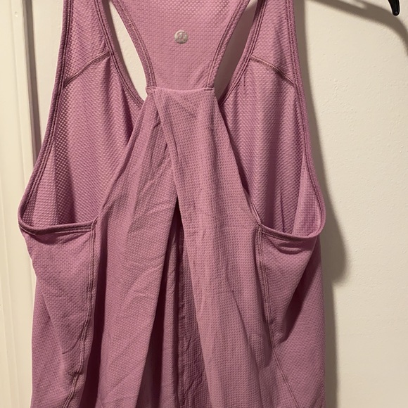 Pink Lululemon loose fit tank size 6 - Picture 5 of 5